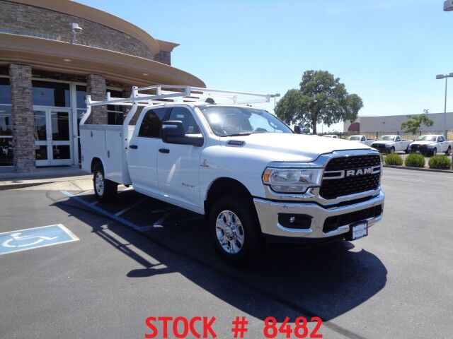 2023 Ram 3500 Utility ~ Crew Cab ~ 4x4 ~ Diesel ~ Rack ~ Only 53K Miles! Rocklin CA