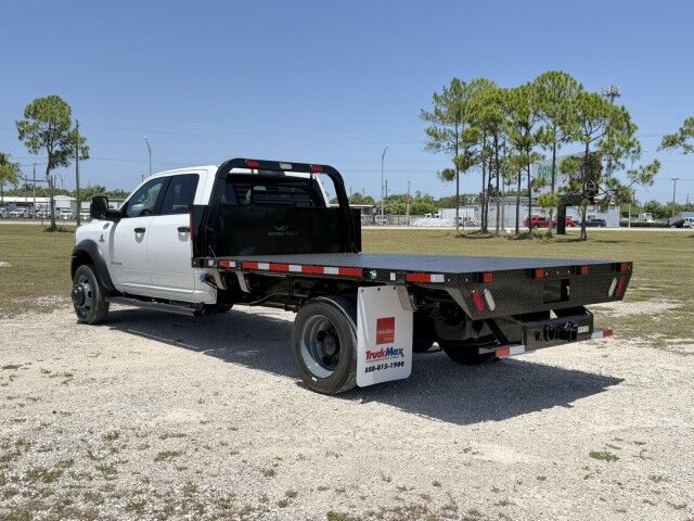2023 Ram 4500 SLT 4x4 Crew Cab 12' Steel Flatbed Gooseneck Hauler Truck Homestead FL