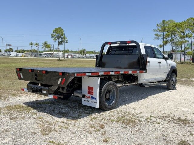 2023 Ram 4500 SLT 4x4 Crew Cab 12' Steel Flatbed Gooseneck Hauler Truck Homestead FL
