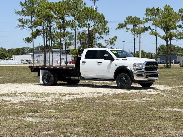 2023 Ram 4500 SLT 4x4 Crew Cab 12' Steel Flatbed Gooseneck Hauler Truck Homestead FL