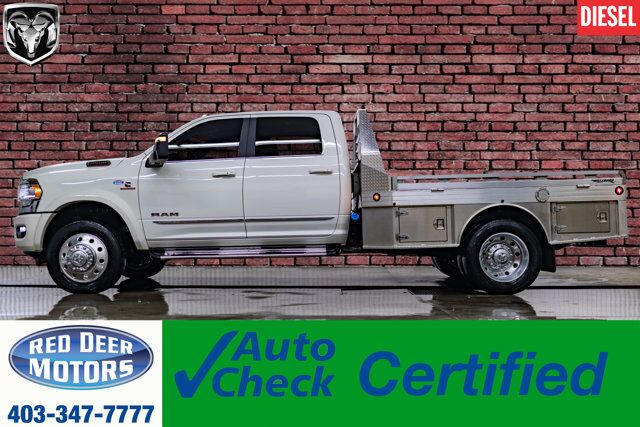 2023 Ram 5500 4x4 Crew Cab Limited Deck Diesel AISIN Leather Nav