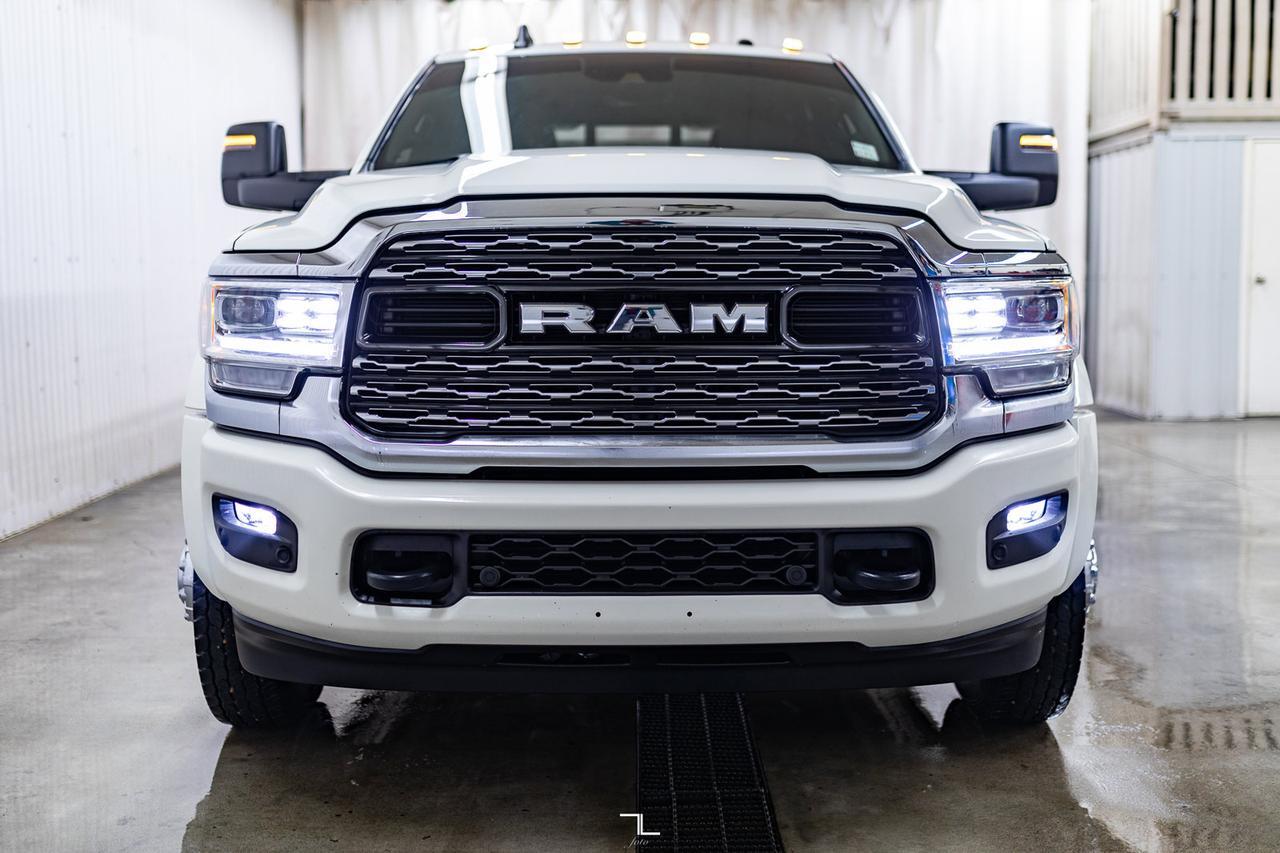 2023 Ram 5500 4x4 Crew Cab Limited Deck Diesel AISIN Leather Nav Red Deer AB