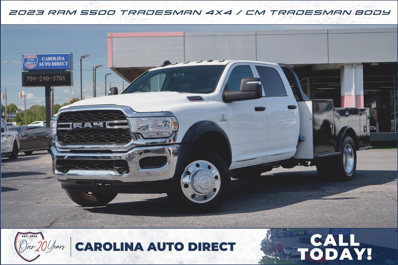 2023 Ram 5500 Chassis Cab Tradesman 4X4 / Diesel / CM Bed