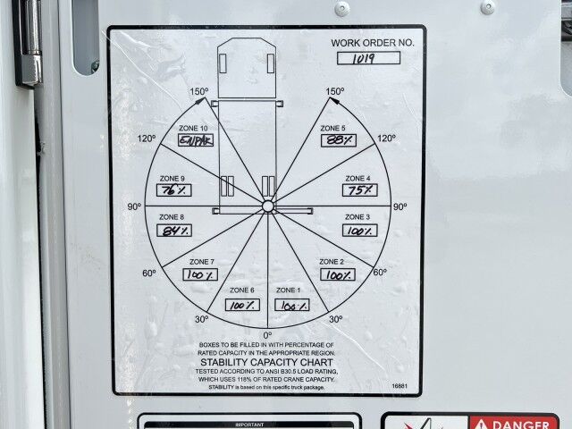 2023 Ram 5500 SL 4x4 Mechanic Service Truck with Stellar Telescopic Crane 8630 Homestead FL