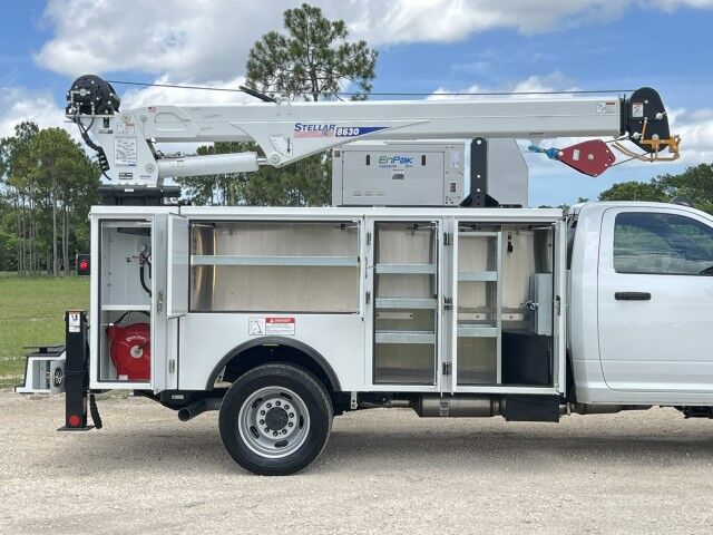 2023 Ram 5500 SL 4x4 Mechanic Service Truck with Stellar Telescopic Crane 8630 Homestead FL