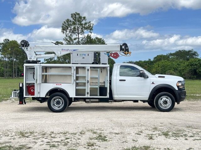 2023 Ram 5500 SL 4x4 Mechanic Service Truck with Stellar Telescopic Crane 8630 Homestead FL