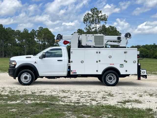 2023 Ram 5500 SL 4x4 Mechanic Service Truck with Stellar Telescopic Crane 8630 Homestead FL