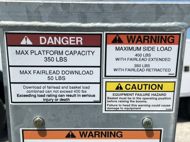 2023 Ram 5500 SL Dur-A-Lift DCP-36TS Cable Placer Bucket Truck Homestead FL