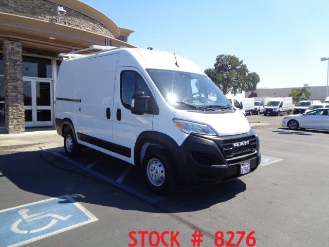 2023 Ram ProMaster 1500 ~ High Roof ~ Ladder Rack & Shelves ~ Only 28K Miles! Rocklin CA