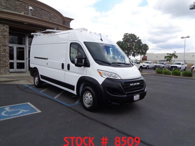 2023 Ram ProMaster 2500 ~ High Roof ~ Ladder Rack & Shelves ~ 26K Miles! Rocklin CA