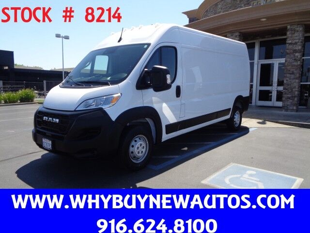 2023 Ram ProMaster 2500 ~ High Roof ~ Only 44K Miles! Rocklin CA