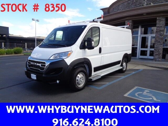2023 Ram ProMaster 2500 ~ Ladder Rack & Shelves ~ Only 23K Miles! Rocklin CA