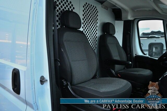 2023 Ram ProMaster 2500 / 3.6L V6 / Premium Cloth Seats / Power Mirrors, Windows, & Locks / Apple CarPlay & Android Auto / Back Up Camera / Keyless Entry & Start / Cruise Control / Bulk Head / Side Steps / 1-Owner Anchorage AK 2023 Ram ProMaster 2500 / 3.6L V6 / Premium Cloth Seats / Power Mirrors, Windows, & Locks / Apple CarPlay & Android Auto / Back Up Camera / Keyless Entry & Start / Cruise Control / Bulk Head / Side Steps / 1-Owner Anchorage AK