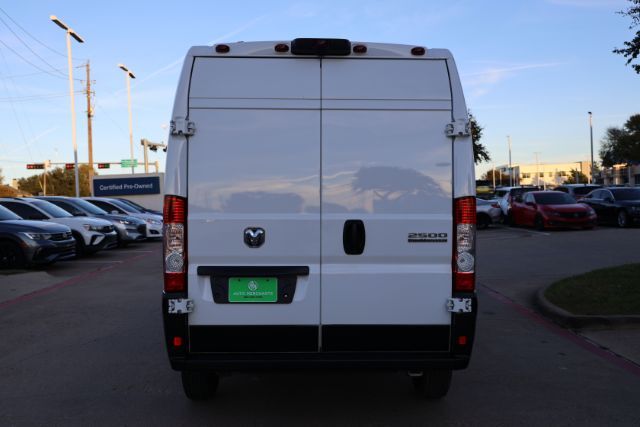 2023 Ram ProMaster 2500 Cargo Van High Roof 159 WB Plano TX