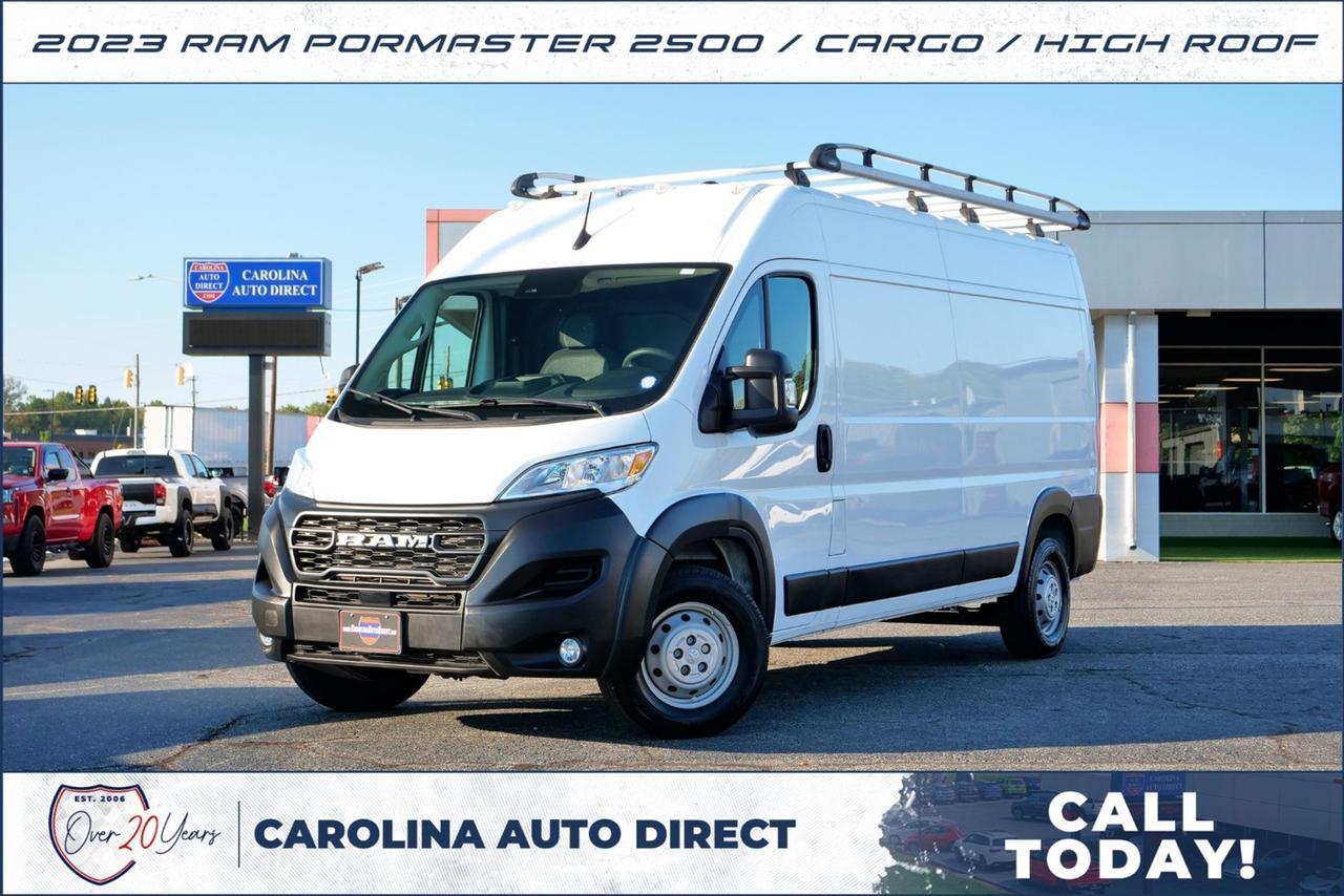 2023 Ram ProMaster 2500 Cargo Van / High Roof / Convenience Group