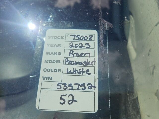 2023 Ram ProMaster 2500 High Roof Jacksonville FL