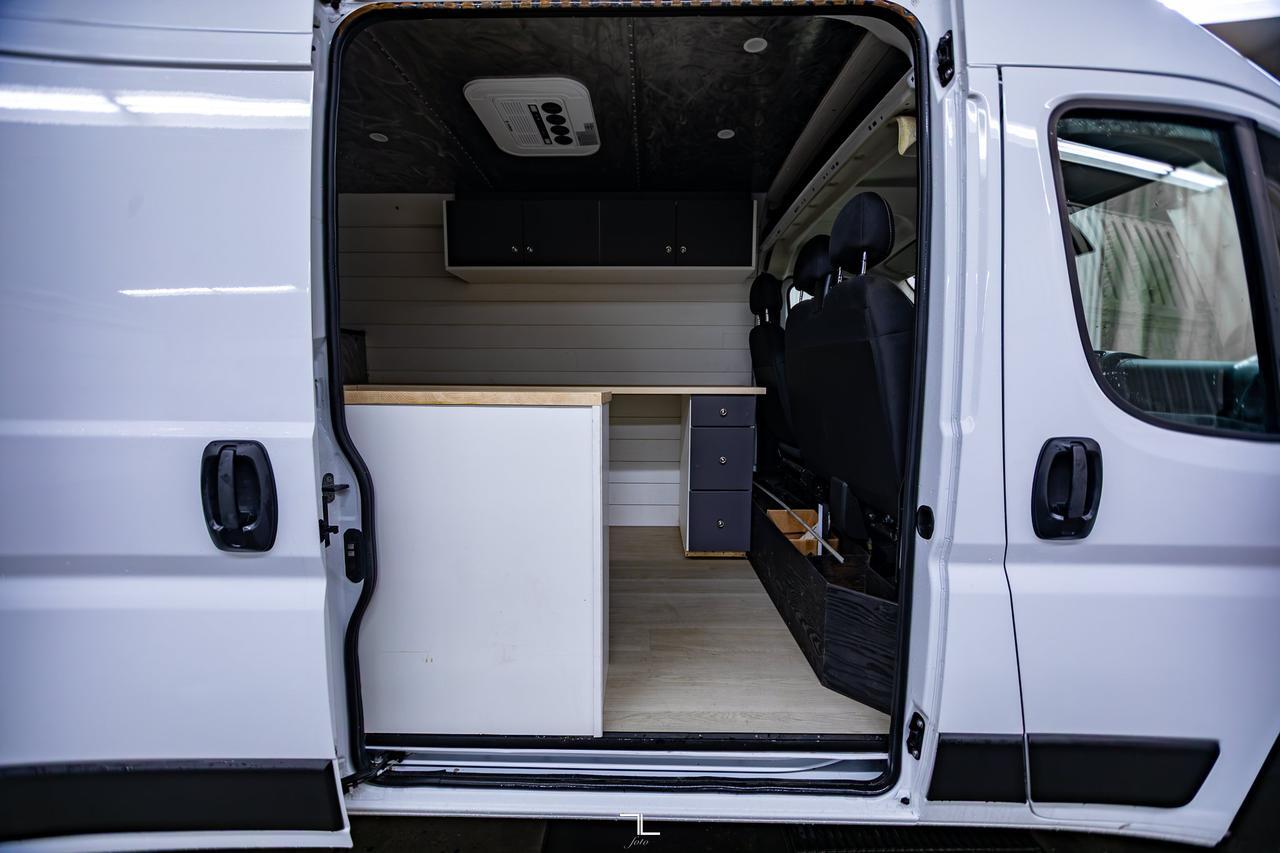 2023 Ram ProMaster 3500 Ext High Roof Camper Conversion Class B Red Deer AB