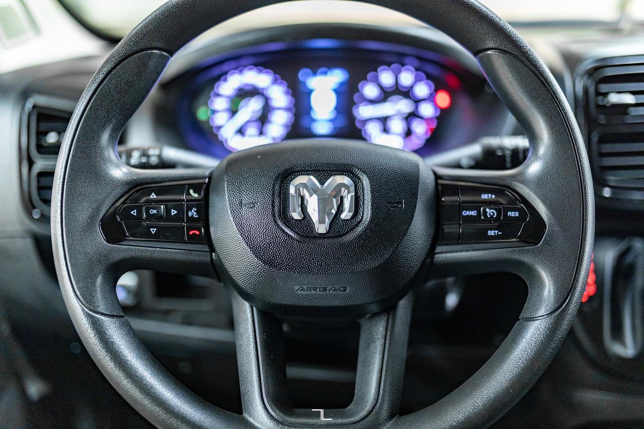 2023 Ram ProMaster 3500 Ext High Roof Cargo Van BCam Red Deer AB