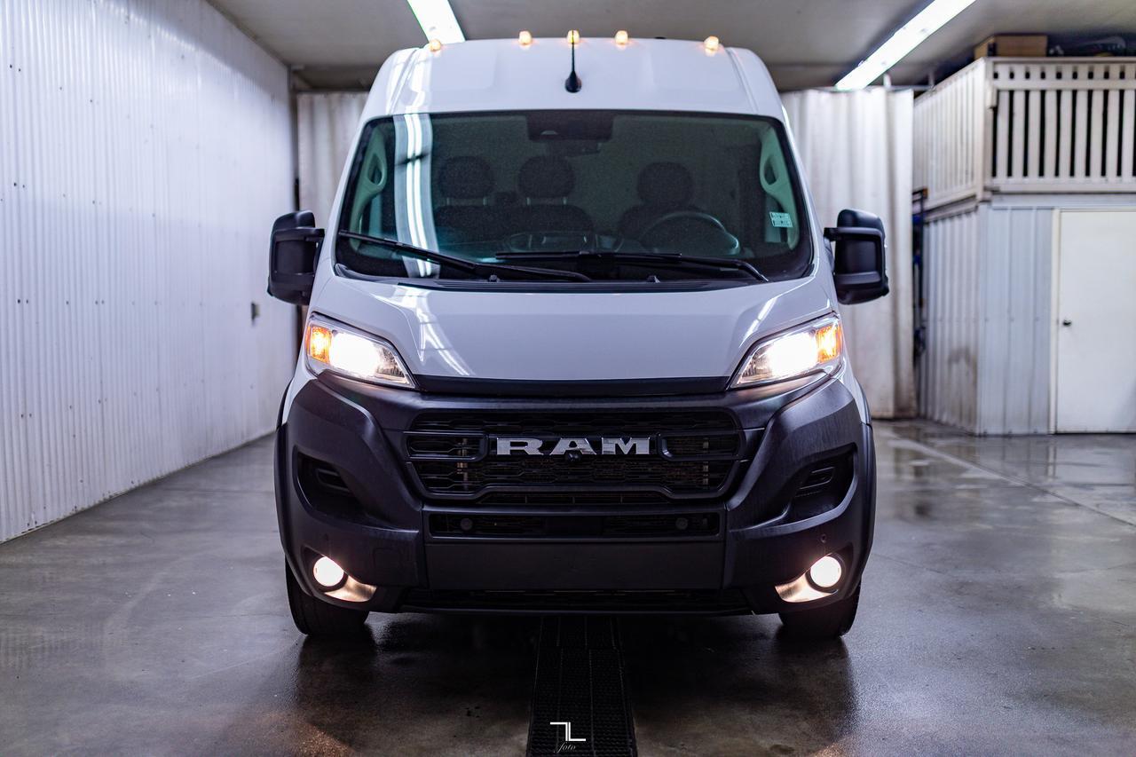2023 Ram ProMaster 3500 Ext High Roof Cargo Van BCam Red Deer AB