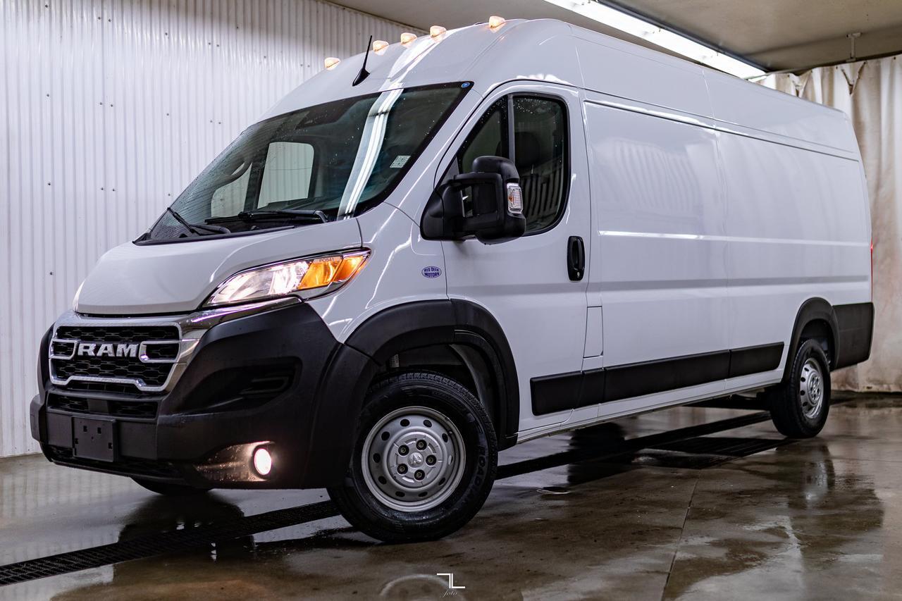 2023 Ram ProMaster 3500 High Roof Cargo Van BCam Partition Red Deer AB