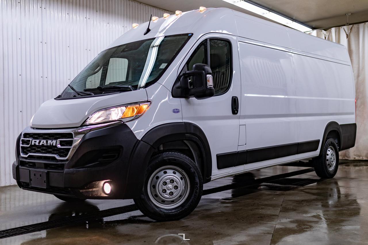 2023 Ram ProMaster 3500 High Roof Cargo Van BCam Partition Red Deer AB