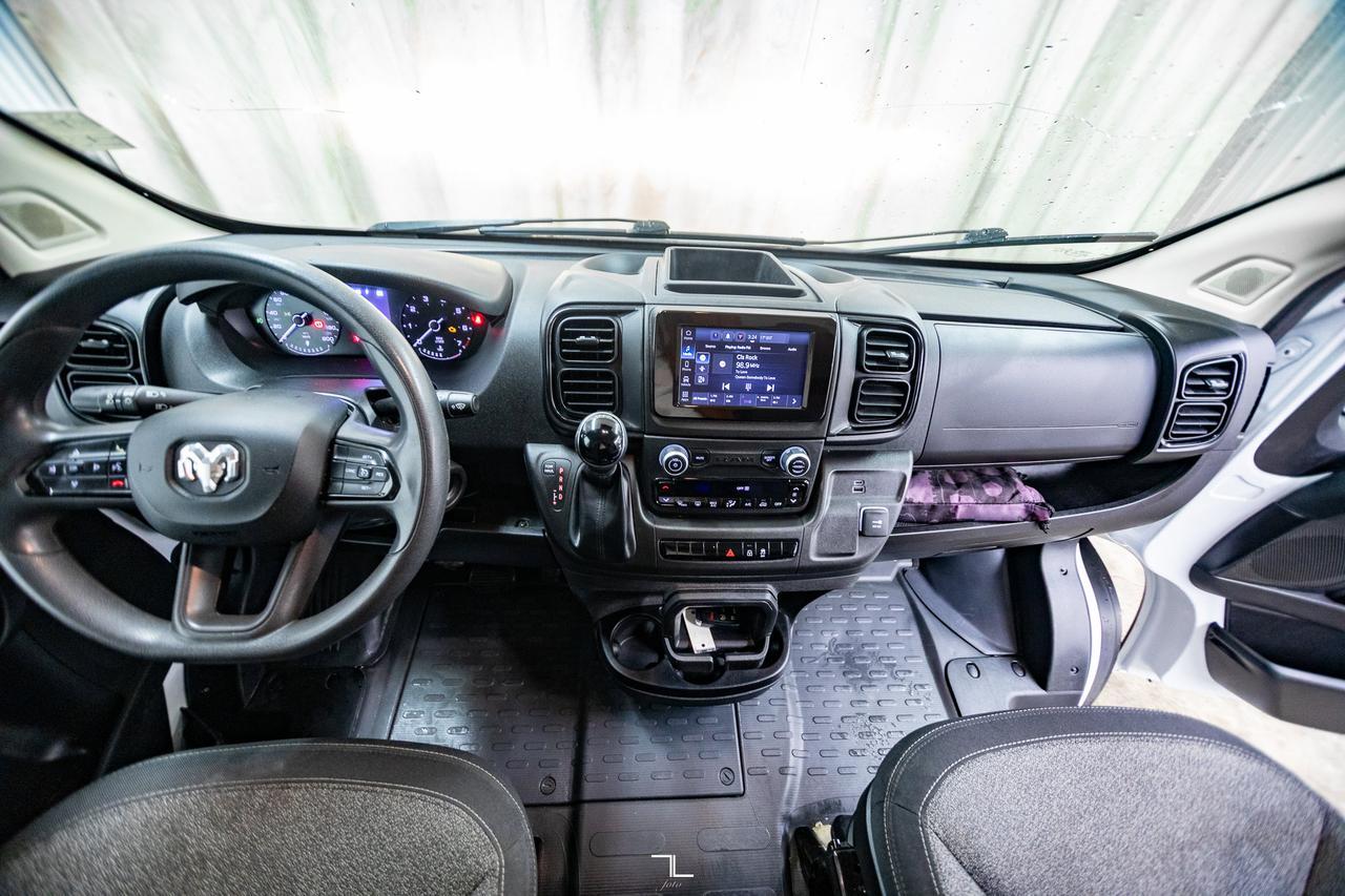 2023 Ram ProMaster 3500 High Roof Cargo Van BCam Partition Red Deer AB