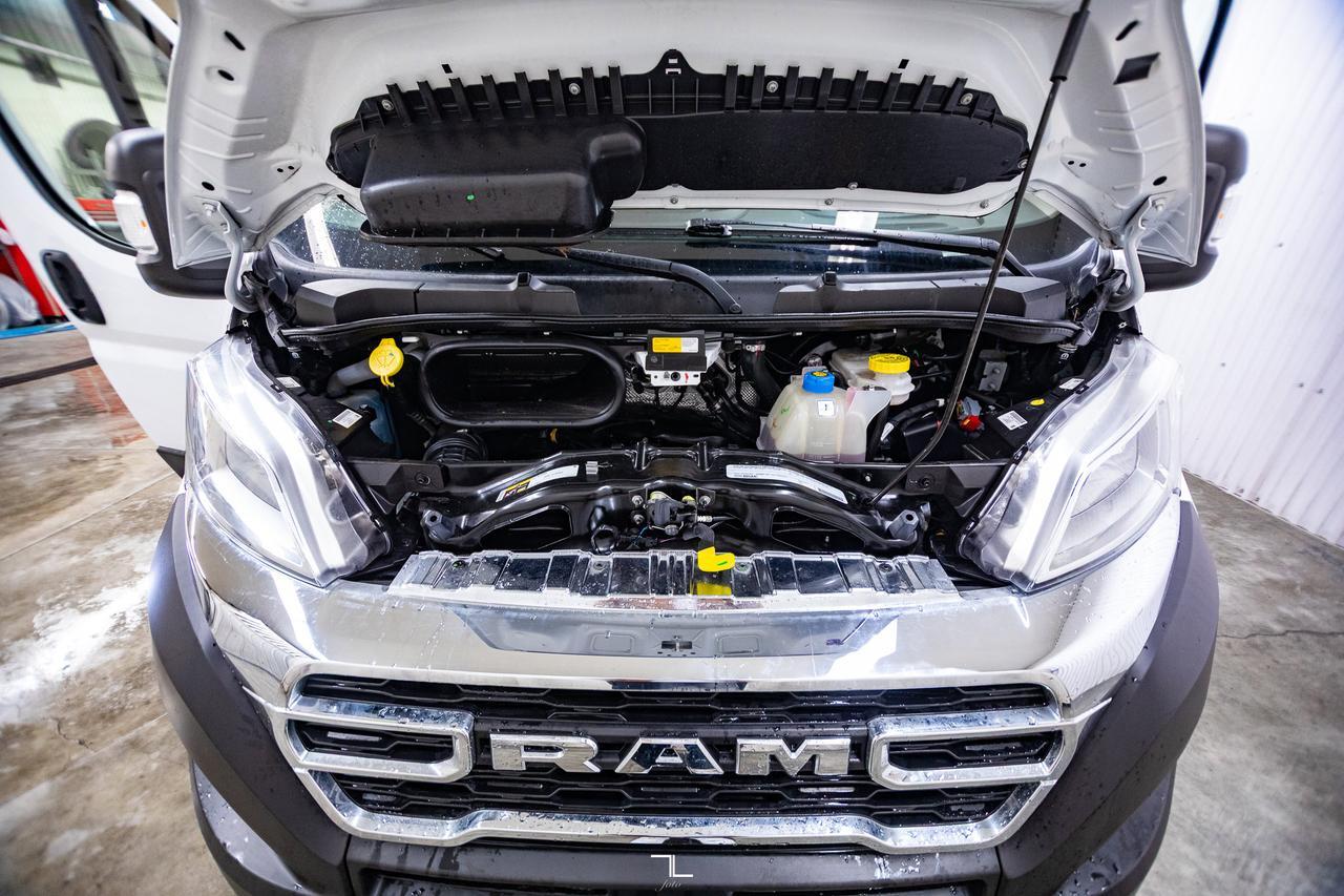 2023 Ram ProMaster 3500 High Roof Cargo Van BCam Partition Red Deer AB