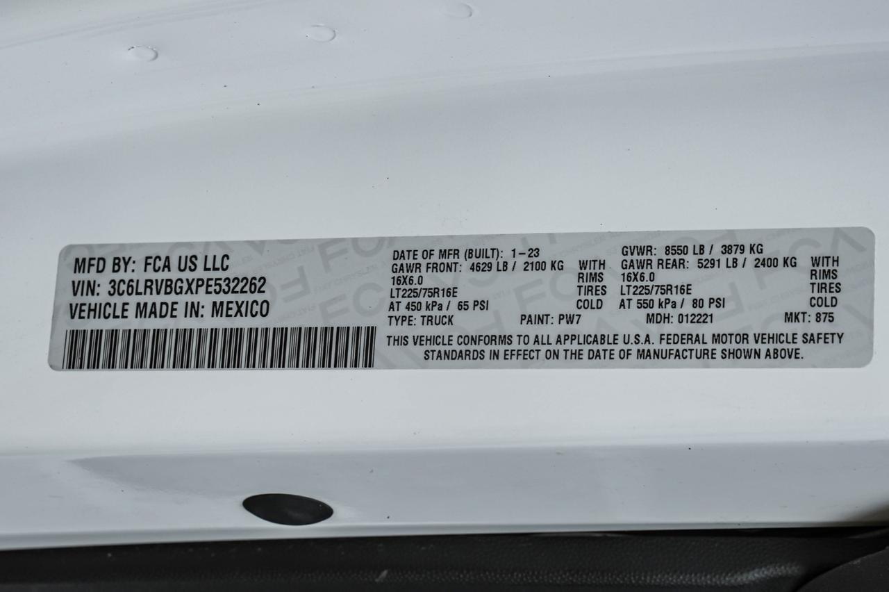 2023 Ram ProMaster Cargo Van Farmers Branch TX