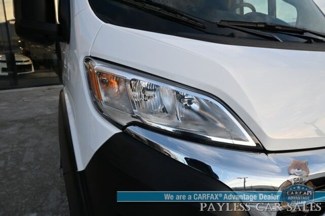 2023 Ram ProMaster Cargo Van 2500 / 3.6L V6 / Premium Cloth Seats / Power Mirrors, Windows, & Locks / Apple CarPlay & Android Auto / Back Up Camera / Keyless Entry & Start / Cruise Control / Bulk Head / Side Steps / 1-Owner Anchorage AK
