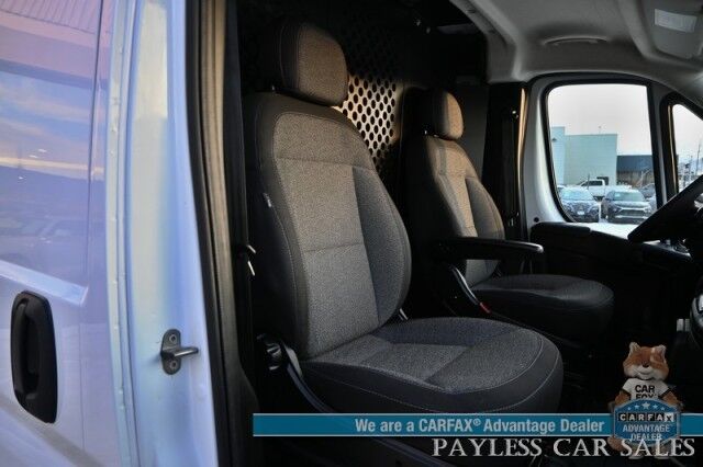 2023 Ram ProMaster Cargo Van 2500 / 3.6L V6 / Premium Cloth Seats / Power Mirrors, Windows, & Locks / Apple CarPlay & Android Auto / Back Up Camera / Keyless Entry & Start / Cruise Control / Bulk Head / Side Steps / 1-Owner Wasilla AK