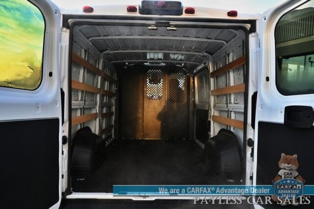 2023 Ram ProMaster Cargo Van 2500 / 3.6L V6 / Premium Cloth Seats / Power Mirrors, Windows, & Locks / Apple CarPlay & Android Auto / Back Up Camera / Keyless Entry & Start / Cruise Control / Bulk Head / Side Steps / 1-Owner Wasilla AK