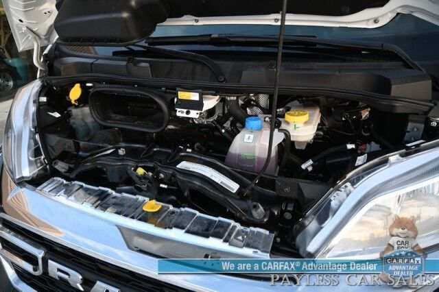 2023 Ram ProMaster Cargo Van 2500 / 3.6L V6 / Premium Cloth Seats / Power Mirrors, Windows, & Locks / Apple CarPlay & Android Auto / Back Up Camera / Keyless Entry & Start / Cruise Control / Bulk Head / Side Steps / 1-Owner Anchorage AK