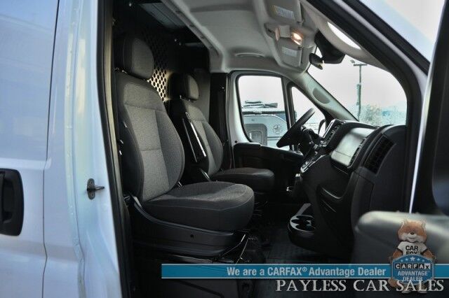 2023 Ram ProMaster Cargo Van 2500 / 3.6L V6 / Premium Cloth Seats / Power Mirrors, Windows, & Locks / Apple CarPlay & Android Auto / Back Up Camera / Keyless Entry & Start / Cruise Control / Bulk Head / Side Steps / 1-Owner Anchorage AK 2023 Ram ProMaster Cargo Van 2500 / 3.6L V6 / Premium Cloth Seats / Power Mirrors, Windows, & Locks / Apple CarPlay & Android Auto / Back Up Camera / Keyless Entry & Start / Cruise Control / Bulk Head / Side Steps / 1-Owner Anchorage AK