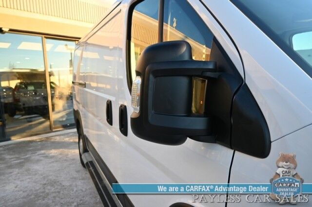 2023 Ram ProMaster Cargo Van 2500 / 3.6L V6 / Premium Cloth Seats / Power Mirrors, Windows, & Locks / Apple CarPlay & Android Auto / Back Up Camera / Keyless Entry & Start / Cruise Control / Bulk Head / Side Steps / 1-Owner Anchorage AK 2023 Ram ProMaster Cargo Van 2500 / 3.6L V6 / Premium Cloth Seats / Power Mirrors, Windows, & Locks / Apple CarPlay & Android Auto / Back Up Camera / Keyless Entry & Start / Cruise Control / Bulk Head / Side Steps / 1-Owner Anchorage AK