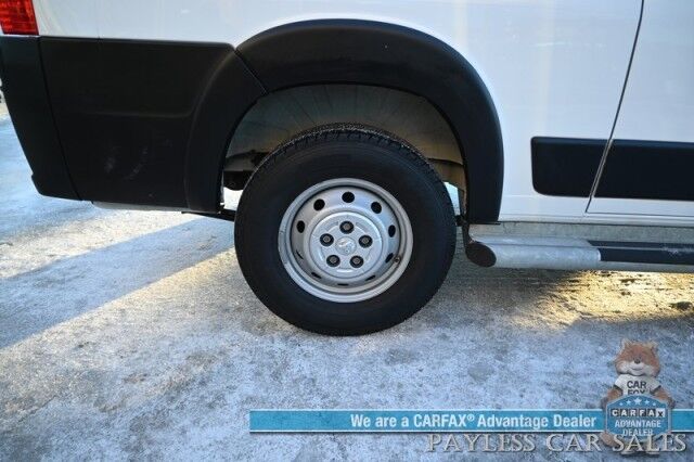 2023 Ram ProMaster Cargo Van 2500 / 3.6L V6 / Premium Cloth Seats / Power Mirrors, Windows, & Locks / Apple CarPlay & Android Auto / Back Up Camera / Keyless Entry & Start / Cruise Control / Bulk Head / Side Steps / 1-Owner Anchorage AK 2023 Ram ProMaster Cargo Van 2500 / 3.6L V6 / Premium Cloth Seats / Power Mirrors, Windows, & Locks / Apple CarPlay & Android Auto / Back Up Camera / Keyless Entry & Start / Cruise Control / Bulk Head / Side Steps / 1-Owner Anchorage AK