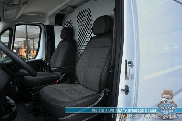 2023 Ram ProMaster Cargo Van 2500 / 3.6L V6 / Premium Cloth Seats / Power Mirrors, Windows, & Locks / Apple CarPlay & Android Auto / Back Up Camera / Keyless Entry & Start / Cruise Control / Bulk Head / Side Steps / 1-Owner Anchorage AK