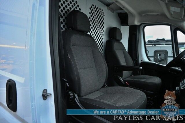 2023 Ram ProMaster Cargo Van 2500 / 3.6L V6 / Premium Cloth Seats / Power Mirrors, Windows, & Locks / Apple CarPlay & Android Auto / Back Up Camera / Keyless Entry & Start / Cruise Control / Bulk Head / Side Steps / 1-Owner Anchorage AK