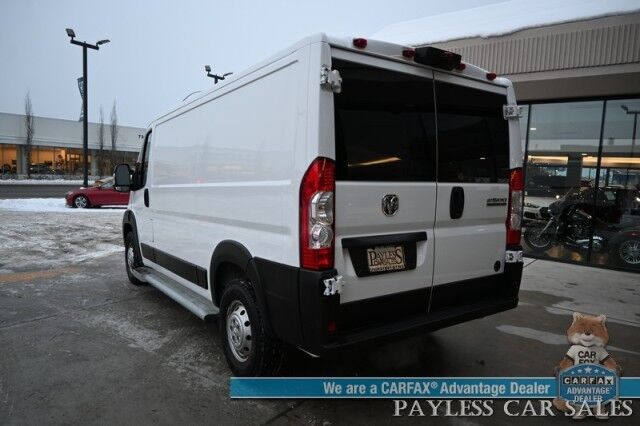 2023 Ram ProMaster Cargo Van 2500 / 3.6L V6 / Premium Cloth Seats / Power Mirrors, Windows, & Locks / Apple CarPlay & Android Auto / Back Up Camera / Keyless Entry & Start / Cruise Control / Bulk Head / Side Steps / 1-Owner Anchorage AK