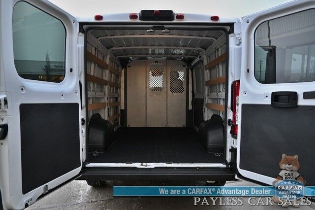 2023 Ram ProMaster Cargo Van 2500 / 3.6L V6 / Premium Cloth Seats / Power Mirrors, Windows, & Locks / Apple CarPlay & Android Auto / Back Up Camera / Keyless Entry & Start / Cruise Control / Bulk Head / Side Steps / 1-Owner Anchorage AK
