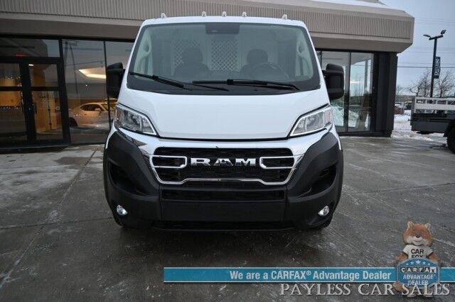 2023 Ram ProMaster Cargo Van 2500 / 3.6L V6 / Premium Cloth Seats / Power Mirrors, Windows, & Locks / Apple CarPlay & Android Auto / Back Up Camera / Keyless Entry & Start / Cruise Control / Bulk Head / Side Steps / 1-Owner Anchorage AK