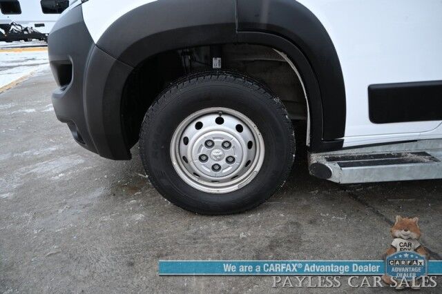 2023 Ram ProMaster Cargo Van 2500 / 3.6L V6 / Premium Cloth Seats / Power Mirrors, Windows, & Locks / Apple CarPlay & Android Auto / Back Up Camera / Keyless Entry & Start / Cruise Control / Bulk Head / Side Steps / 1-Owner Anchorage AK