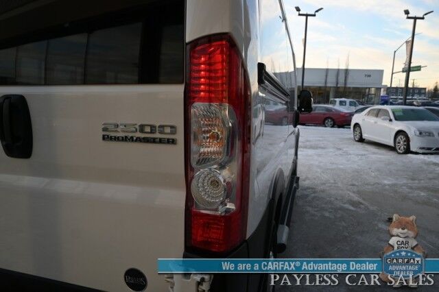 2023 Ram ProMaster Cargo Van 2500 / 3.6L V6 / Premium Cloth Seats / Power Mirrors, Windows, & Locks / Apple CarPlay & Android Auto / Back Up Camera / Keyless Entry & Start / Cruise Control / Bulk Head / Side Steps / 1-Owner Anchorage AK 2023 Ram ProMaster Cargo Van 2500 / 3.6L V6 / Premium Cloth Seats / Power Mirrors, Windows, & Locks / Apple CarPlay & Android Auto / Back Up Camera / Keyless Entry & Start / Cruise Control / Bulk Head / Side Steps / 1-Owner Anchorage AK