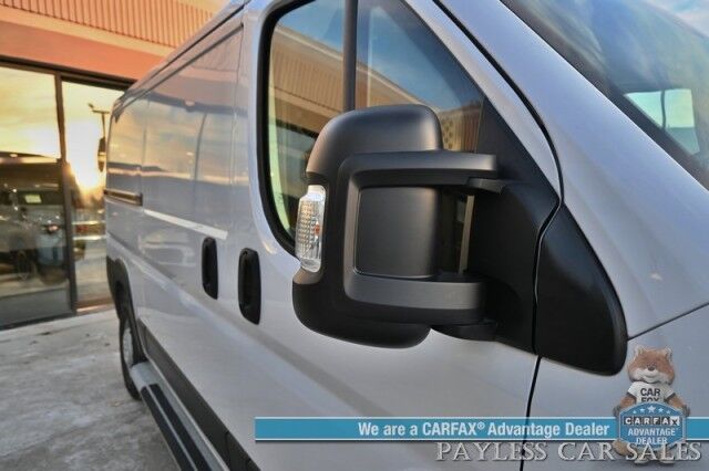 2023 Ram ProMaster Cargo Van 2500 / 3.6L V6 / Premium Cloth Seats / Power Mirrors, Windows, & Locks / Apple CarPlay & Android Auto / Back Up Camera / Keyless Entry & Start / Cruise Control / Bulk Head / Side Steps / 1-Owner Anchorage AK 2023 Ram ProMaster Cargo Van 2500 / 3.6L V6 / Premium Cloth Seats / Power Mirrors, Windows, & Locks / Apple CarPlay & Android Auto / Back Up Camera / Keyless Entry & Start / Cruise Control / Bulk Head / Side Steps / 1-Owner Anchorage AK
