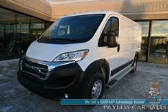 2023_Ram_ProMaster Cargo Van_2500 / 3.6L V6 / Premium Cloth Seats / Power Mirrors, Windows, & Locks / Apple CarPlay & Android Auto / Back Up Camera / Keyless Entry & Start / Cruise Control / Bulk Head / Side Steps / 1-Owner_ Anchorage AK