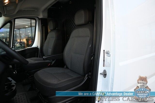 2023 Ram ProMaster Cargo Van 2500 / 3.6L V6 / Premium Cloth Seats / Power Mirrors, Windows, & Locks / Apple CarPlay & Android Auto / Back Up Camera / Keyless Entry & Start / Cruise Control / Bulk Head / Side Steps / 1-Owner Anchorage AK