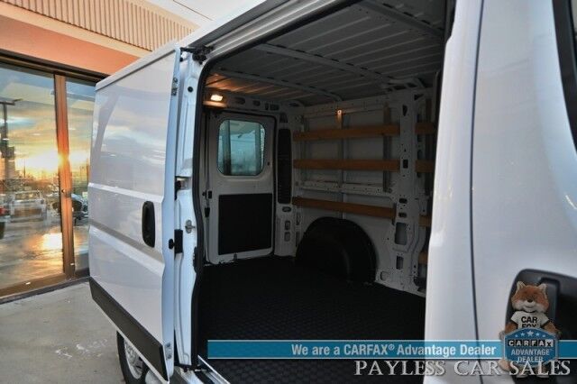 2023 Ram ProMaster Cargo Van 2500 / 3.6L V6 / Premium Cloth Seats / Power Mirrors, Windows, & Locks / Apple CarPlay & Android Auto / Back Up Camera / Keyless Entry & Start / Cruise Control / Bulk Head / Side Steps / 1-Owner Anchorage AK