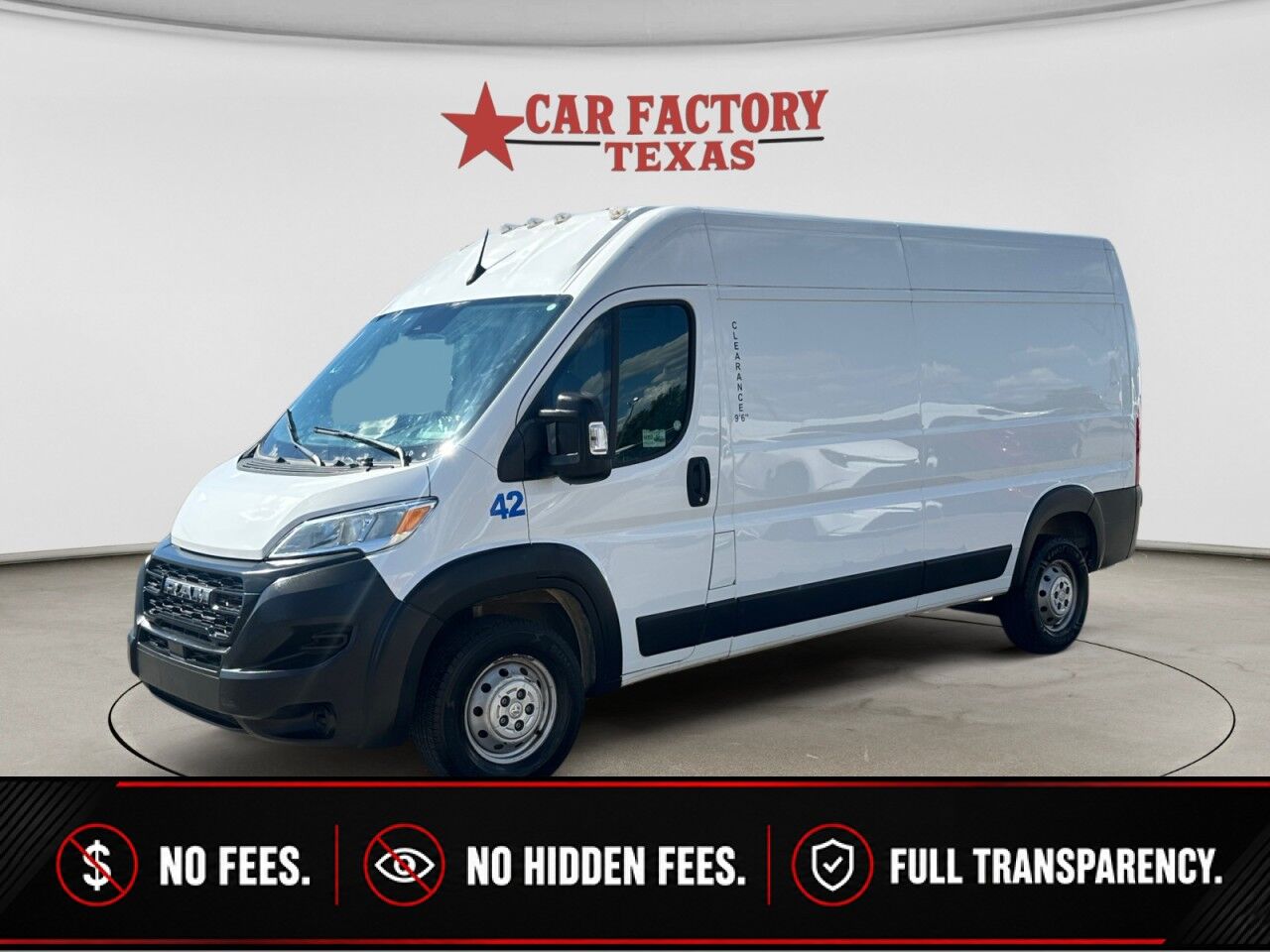 2023 Ram ProMaster Cargo Van 2500 High Roof 159" WB
