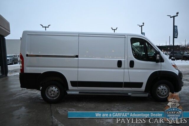 2023 Ram ProMaster Cargo Van / 3.6L V6 / U-Haul Equipment Pkg / Premium Cloth Seats / Apple CarPlay & Android Auto / Back Up Camera / Cruise Control / Power Windows, Mirrors, & Locks / Keyless Entry & Start / 1-Owner Anchorage AK 2023 Ram ProMaster Cargo Van / 3.6L V6 / U-Haul Equipment Pkg / Premium Cloth Seats / Apple CarPlay & Android Auto / Back Up Camera / Cruise Control / Power Windows, Mirrors, & Locks / Keyless Entry & Start / 1-Owner Anchorage AK