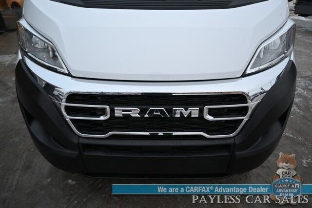 2023 Ram ProMaster Cargo Van / 3.6L V6 / U-Haul Equipment Pkg / Premium Cloth Seats / Apple CarPlay & Android Auto / Back Up Camera / Cruise Control / Power Windows, Mirrors, & Locks / Keyless Entry & Start / 1-Owner Anchorage AK 2023 Ram ProMaster Cargo Van / 3.6L V6 / U-Haul Equipment Pkg / Premium Cloth Seats / Apple CarPlay & Android Auto / Back Up Camera / Cruise Control / Power Windows, Mirrors, & Locks / Keyless Entry & Start / 1-Owner Anchorage AK