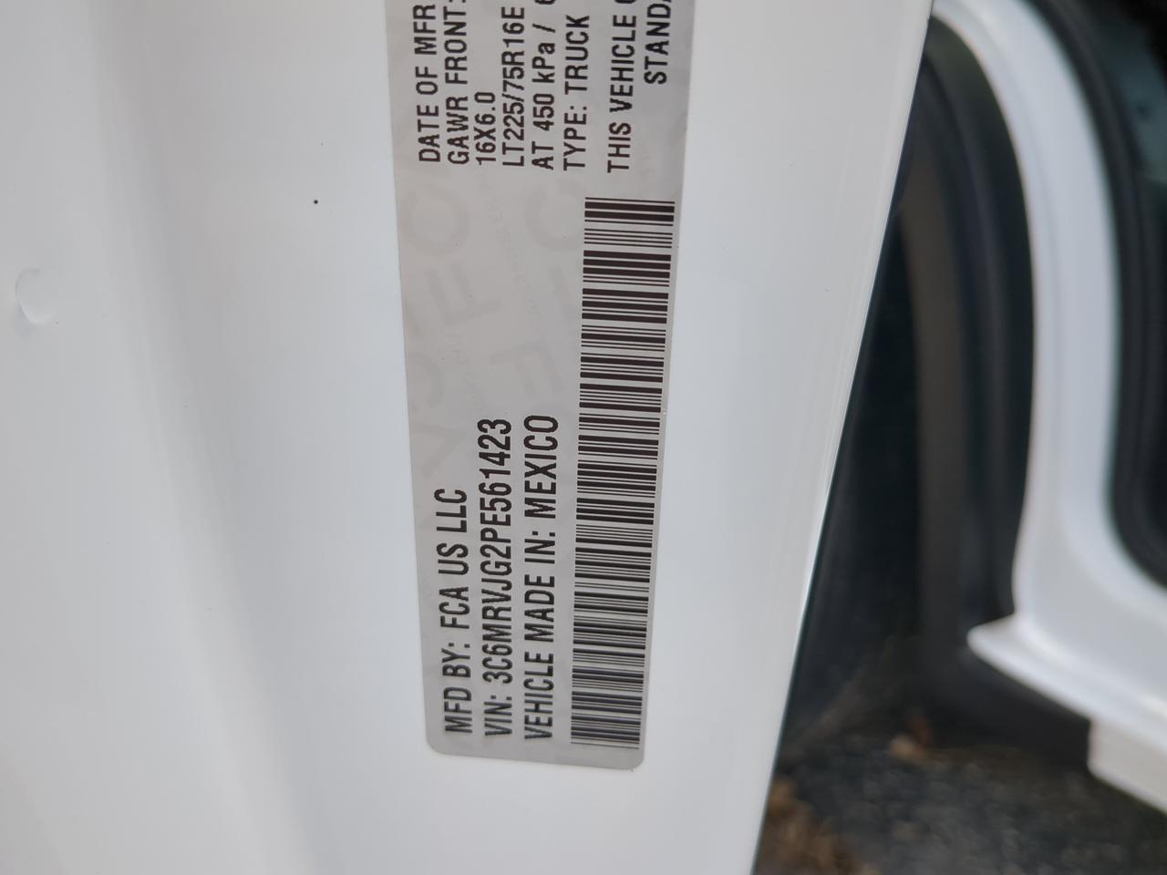 2023 Ram ProMaster Cargo Van High Roof Appleton WI